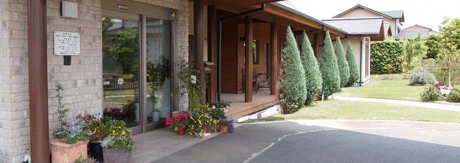 蒲池医院玄関